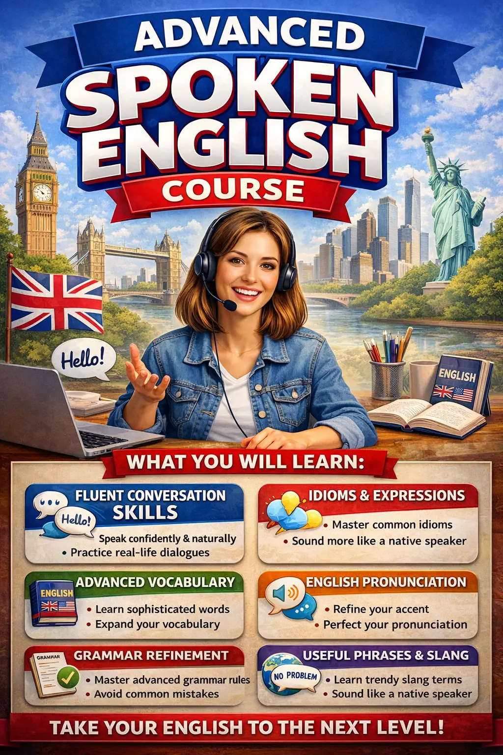 Advance spoken english course - Image 2